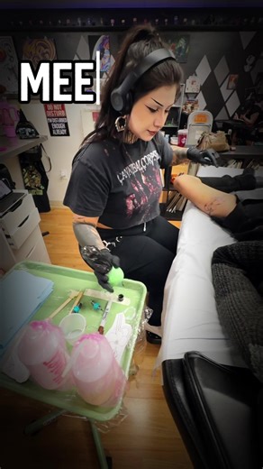 @inkzby_bruja … her books are open! Alchemy Art Collective 720.485.3435 Alchemyarttattoo.com