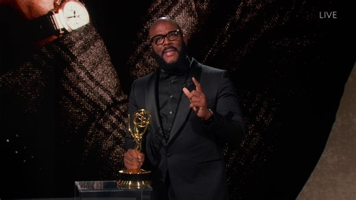 Oprah Winfrey and Chris Rock Honor Governors Award Winner Tyler Perry at 2020 Emmys