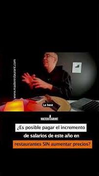 ¿Es posible pagar el incremento de salarios de este año en restaurantes SIN aumentar precios?