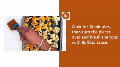 Air Fryer Buffalo Cauliflower Tacos Recipe