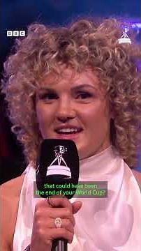 The Red Roses' Ellie Kildunne picks up second place at SPOTY! 🏴󠁧󠁢󠁥󠁮󠁧󠁿🌹 | BBC Sport