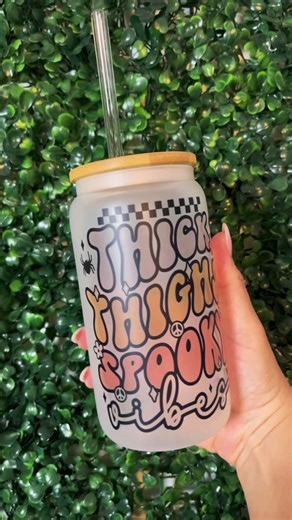 Here's a tutorial on how I like to tape all my 16oz glass cans for sublimation. I use HTVRONT sublimation paper and Hippo sublimation ink. My heat press is HTVRONT auto tumbler heat press and it is set to 365° and my timer is set to 160 seconds. My method for sublimating these is: 160 seconds , rotate 180° for another 160 seconds. If you have any questions feel free to comment below 💕#sublimation #howtosublimate #tumblers #education #follow #smallbusinessowner #howto #love #explorepage #new #ho