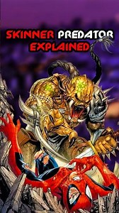 "SKINNER" PREDATOR EXPLAINED | SPIDER-MAN VS PREDATOR! (AvP Lore) 🔥| #avp #xenomorph