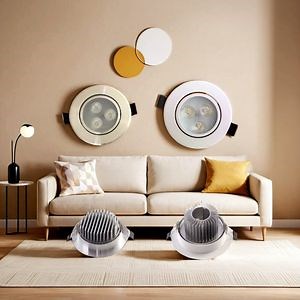 [Hot Item] LED Lights 3W 5W 7W 9W Downlight High Power LED Lamp Aluminum PC LED Recessed Ceiling Down Light with CE RoHS