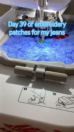 Easy TADC Ragetha Embroidery Patch #tadc #ragetha #embroidery #irononpatch #art
