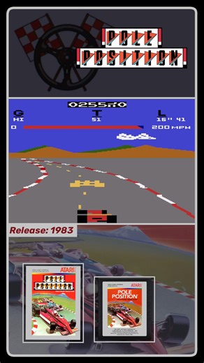 Pole Position! | Atari 2600 | #retrogaming #nostalgia #gamingchannel #gamer #classicgames