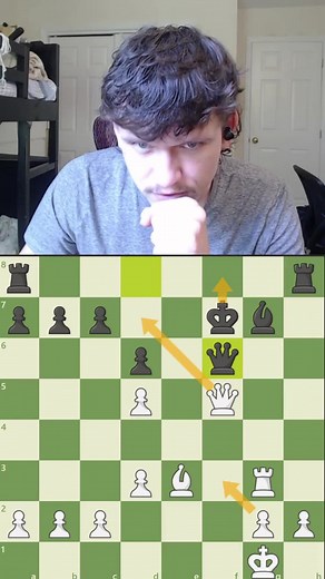 Masterclass in Deflection #hoffster #chess #chesstok