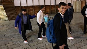 Here's some behind the scenes footage from the filming of #LoNafsikLirkod. We got to the kotel at around 3:30 AM and we were getting ready to film the dancing scene. The rest is history! (Note - This video is the video I was taking - if you look closely, Yirmi Vann, my videographer, is filming me. The other side of the film - him videoing me as I took this video - is part of the 'behind the scenes' shots at the end of the official Lo Nafsik Lirkod video.) | Ari Goldwag ארי גולדוואג