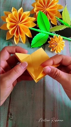 How to make beautiful paper flowers | Easy DIY tutorial