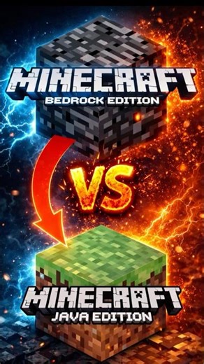 Cuando un jugador de BUGROCK juega a MINECRAFT JAVA #minecraft #humor #meme