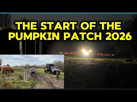 The start of the 110 Pumpkin patch 2026