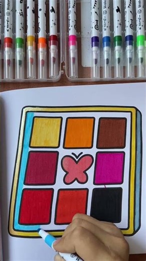 Glow Cosmetics Coloring Book 💞 #coloring #coloringbook #asmr #asmrcoloring