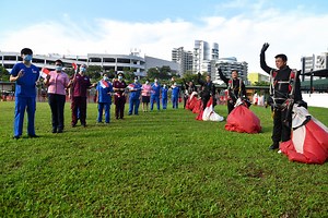 Special salute for nurses and others on front line in fight against coronavirus