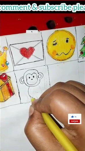 Monkey art || Monkey emoji art || Emoji Art🐵