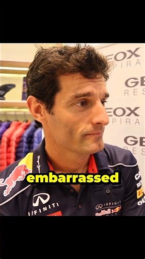 Mark Webber was EMBARRASSED 😭