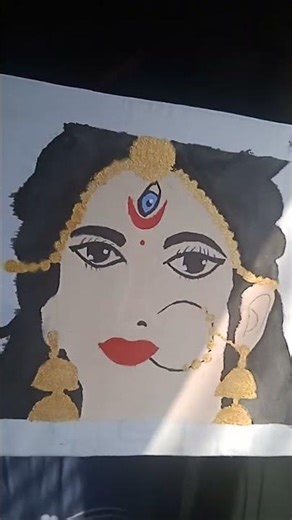 craft Ruby# drawing #viral video#mata ji 🙏🙏