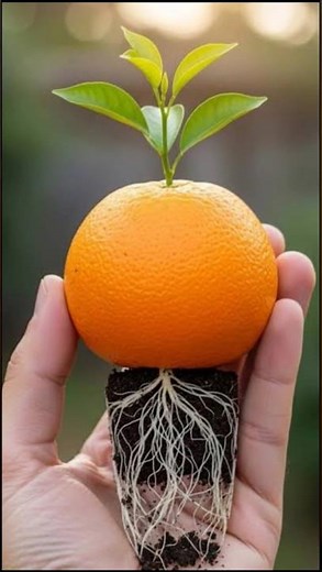 easy and fast method how to grow and propagate pomelo fruit trees! #shorts #satisfying #farming