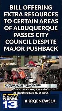 Bill offering extra resources to certain areas of ABQ passes city council despite major pushback