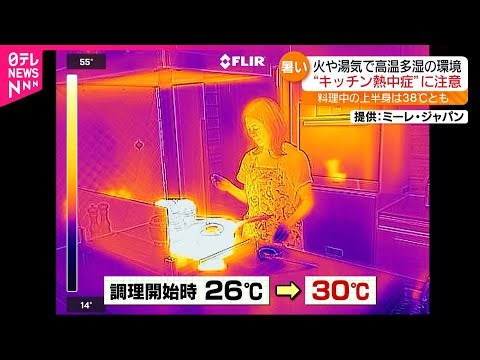 【注意】キッチンに潜む熱中症のリスク 福島 NNNセレクション