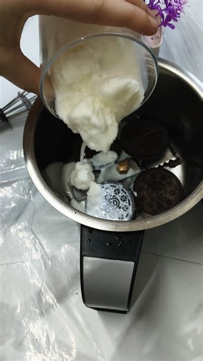 Oreo shake recipe only 3 ingredients #shorts #ytshorts #recipe #chocolate #oreo