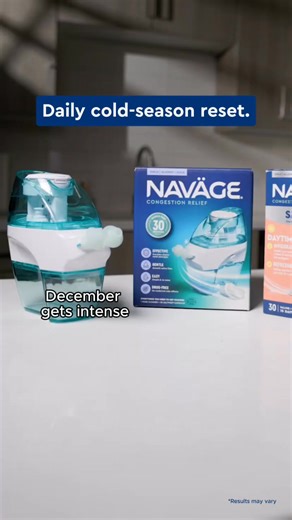 Manage seasonal congestion with Naväge® nasal rinse system to breathe easier. | Navage Nasal Care