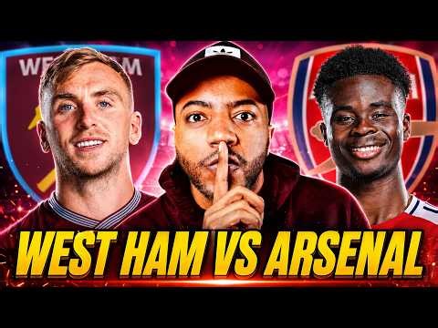 WEST HAM vs ARSENAL WATCH ALONG | Full Match Reaction