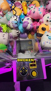 1.5M views · 5.6K reactions | This claw machine displayed a weird error message of "too hard to win" - and I eventually found out why...  | Arcade Matt | Facebook