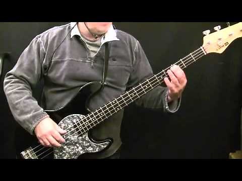 How To Play Bass Guitar To Crazy Little Thing Called Love - John Deacon - Queen