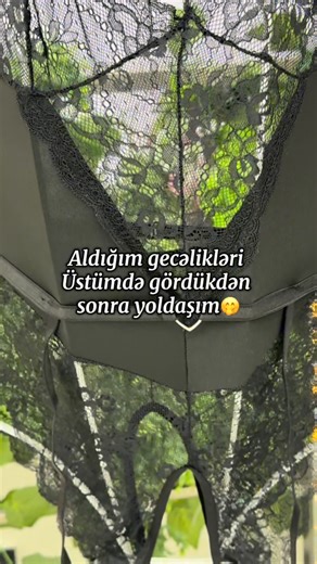 Lingerie👙 on Instagram: "😁😂 ⚜️SƏNİN TƏRZİN,SƏNİN SEÇİMİN👌🏻 @icgeyimleri_bineqedimall 📌Məhsullar məhdud saydadır!! ~~~~~~~~~~~~~~~~~~~~~~~~~ Çatdırılma xidmətimiz aktivdir✅ Rayonlara poçt vasitəsi ilə Əlaqə📞 051-696-99-92 kesfet shoppingonline shop benikeşfet"