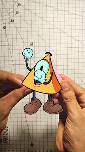 Quick 3D Paper Pyramid Craft! #diy