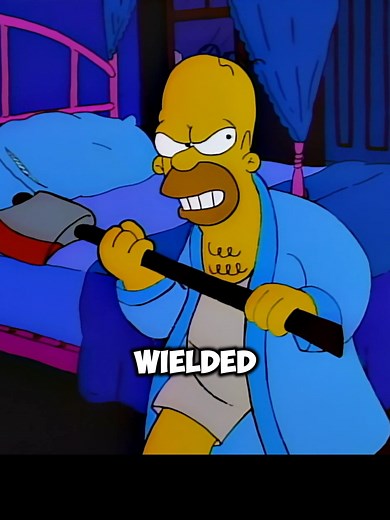 The Simpsons' Ghost Neighbor Encounter in $1 Haunted House