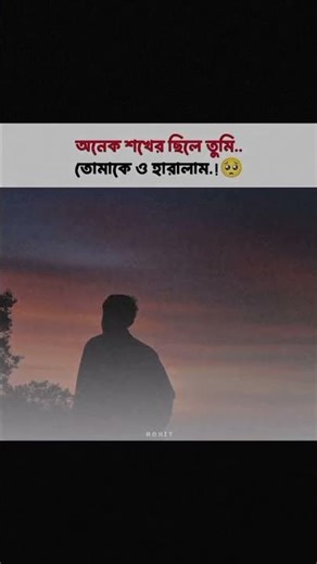 আফসোস নেই মিথ্যা হলেও একদিন বলেছিলে ভালোবাসি"!!🫶🏼
