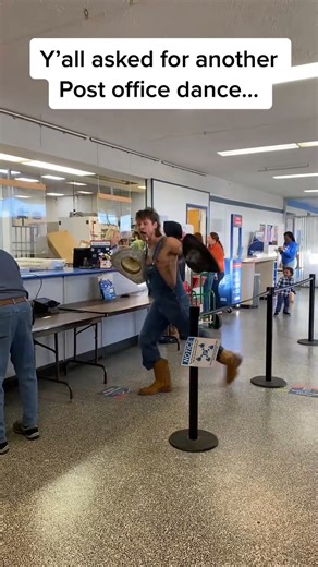 Post office dance 2 🤣 #teamhillbilly #hillbillyshuffle #redneckdance | Yasmin Pinto