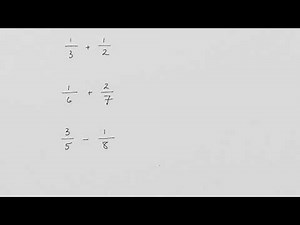 VEDIC MATH, Fractions.