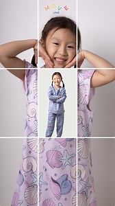 Oh, the loungewear of my dreams. 🐚The prettiest prints ☁️Soft and breathable cotton 💅A variety of lengths, styles, and sets to choose from! Get a set, or maybe two or three or four, on our website: mmfkids.com | Meet My Feet