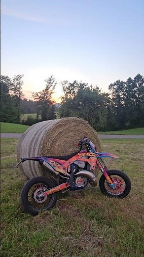 Sherco 125 2T SM 🏝 🌅 🌊 #sherco #125cc #2t #supermotard #moto