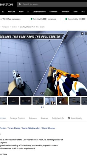 Infima Games Low Poly Shooter pack -Unity Asset Store