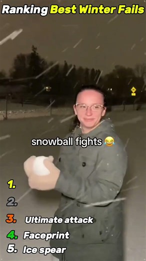 Ranking Winter Fails That'll Make You Laugh #winterfails #funny #fails