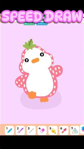 Drawing a Penguin in Roblox🐧#penguin #cutepenguin #animalart #cuteart #pingu