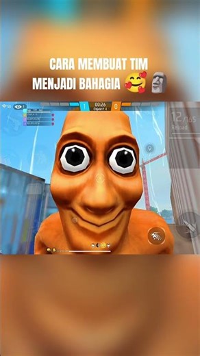 cara membuat tim menjadi bahagia #botakff #freefireindonesia #freefireshorts