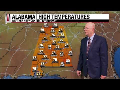 AWN Statewide Forecast for Saturday Afternoon, April 25, 2026