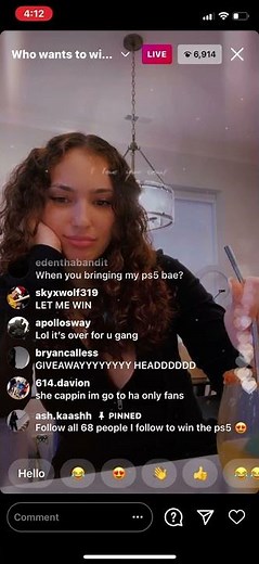 Ash kaash on Instagram live