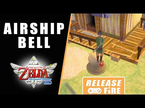 The Legend of Zelda Skyward Sword Switch how to launch something airship bell - Skyward Sword HD