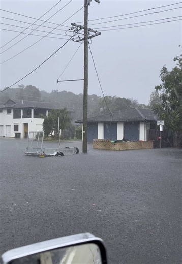 Cyclone Alfred Impacts Byron Bay: Flooding Footage