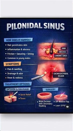 what is pilonidal sinus and how to treat