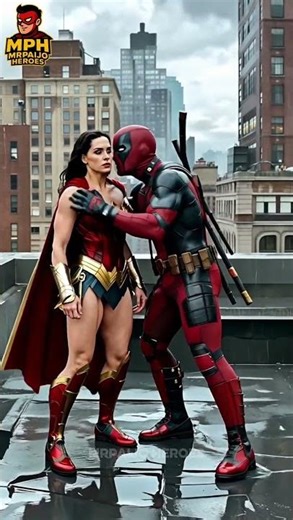 Deadpool & Wonder Woman’s Secret Romantic Moment! 😳❤️