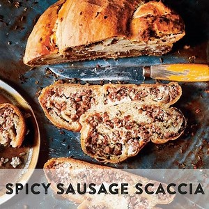 14K views · 668 reactions | Scaccia is a traditional Sicilian stuffed and layered bread that @paul.hollywood came across when filming there once. Find the recipe in Paul's book A Baker's Life. Happy baking! | Paul Hollywood | Facebook