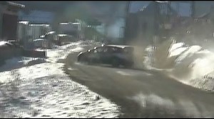 Ott Tanak crashes at Rally Monte Carlo - WRC Videos