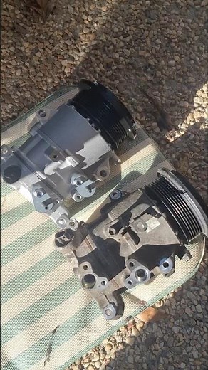 Remove crossmembers to replace an A/C #airconditionercompressor Toyota RAV 4