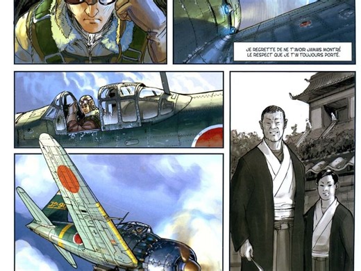 法国漫画家 Romain Hugault 航空漫画 最后一次飞行 【一】